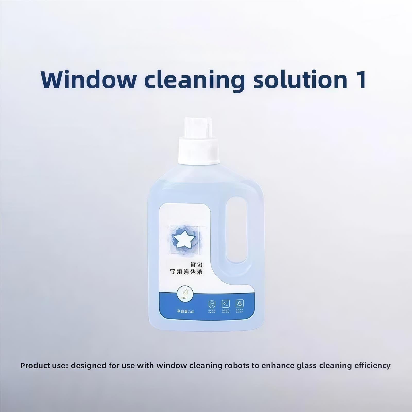 (1L) Solution de nettoyage de fenêtre à parfum floral Bluebell,