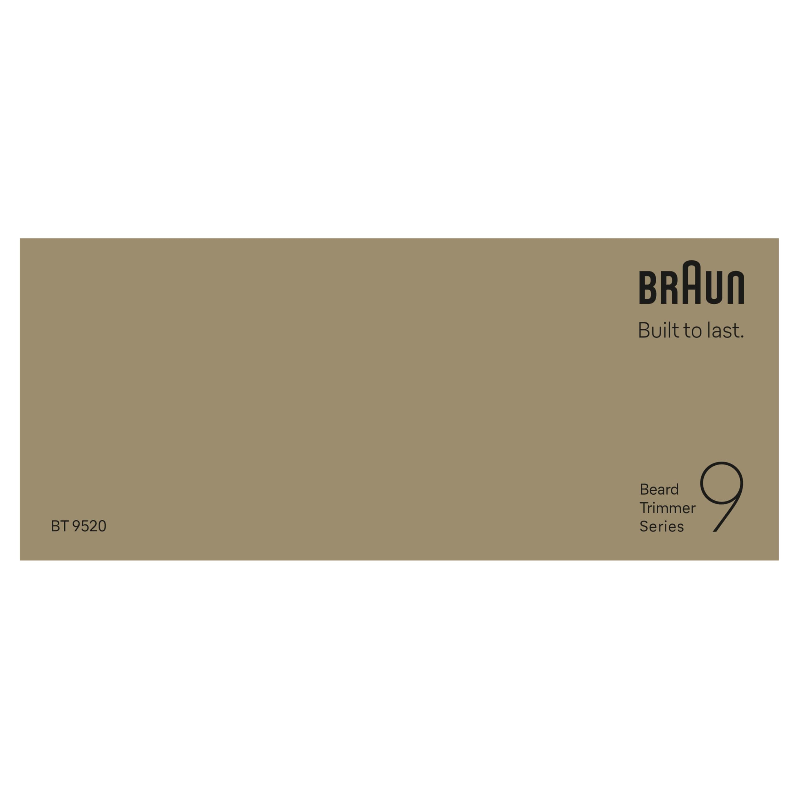 Braun Serie 9 - Cortapúas + 7 herramientas de peluquería, modo PowerBoost, hoja ProBlade, 180 min de autonomía, gradiente, 50 longitudes, rueda de precisión y bloqueo, impermeable, BT9520, cromo