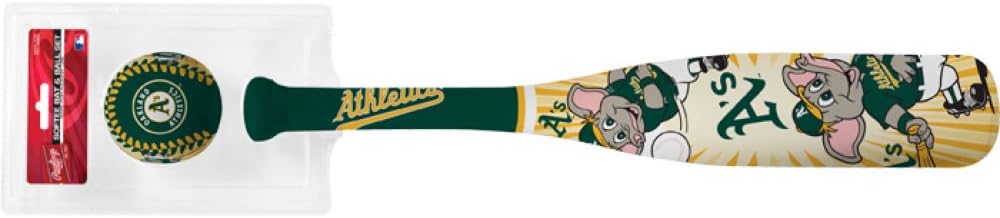 Jarden Sports Oakland Athletics Grand Slam Softee Bat and Ball Set