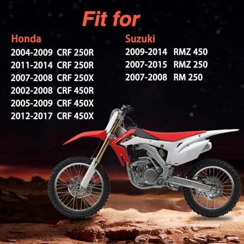 Image of EVRBUL Motorcycle Fork Cap Wrench 46mm / 50mm Dirt Bike Fork Cap Tool compatible with Suzuki RMZ 250 450 RM250 CRF 250R 450R 450X