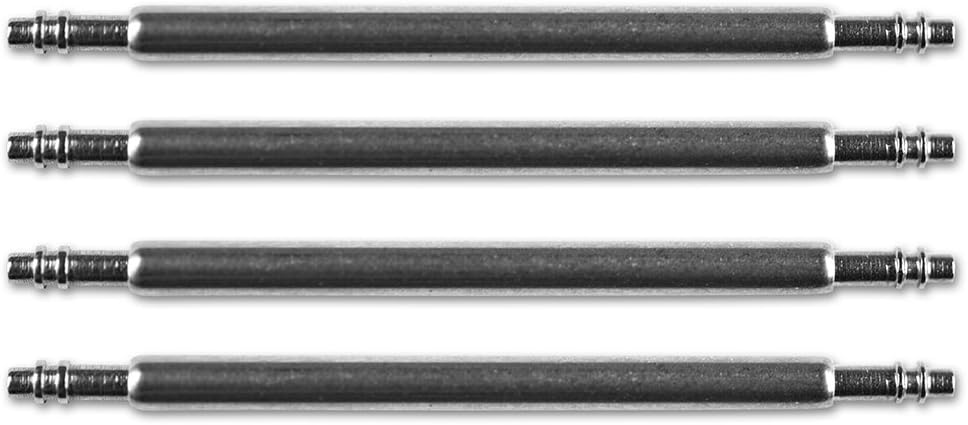 21 mmステンレススチールスプリングバーを時計バンド、ストラップ、ブレスレット添付 &ndash; パックof 4