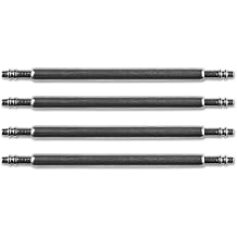 Stainless Steel Spring Bars to Attach Watch Bands, Straps, and Bracelets - Pack of 4