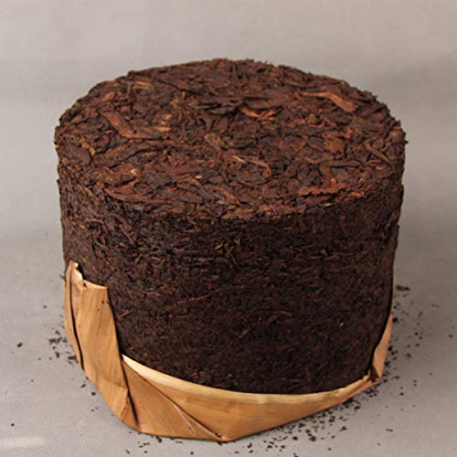 通用 1000g Yunnan Classic Ripe Puer Tea Orgánico Pu'er Árbol más Antiguo Cocido Puer Natural Puerh Black Puer Tea Cake… - Imagen 3
