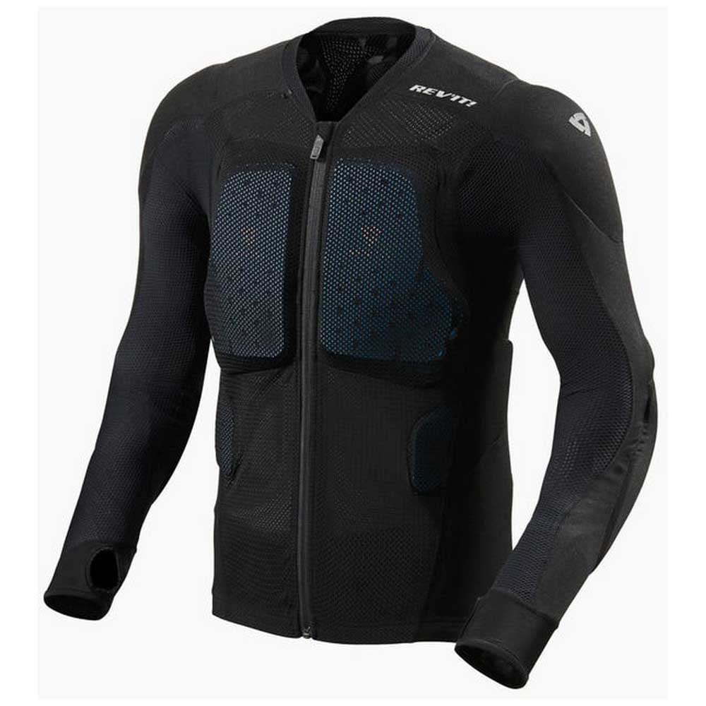 REV'IT! Revit Proteus Giacca protettiva motocross, nero, M