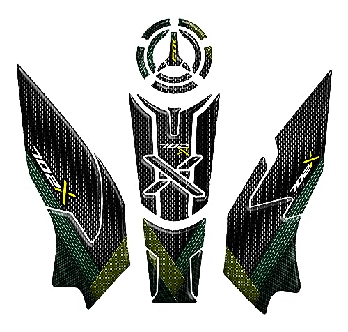 Kit adhésif résine Benelli TRK 702 X vert jaune