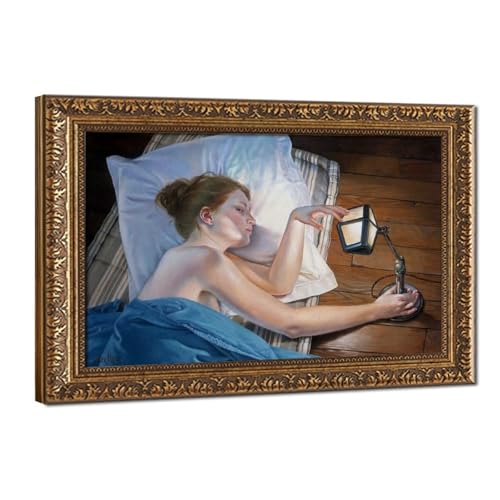 Poster The Little Lamp de Francine Van Hove impression toile 61x91cm