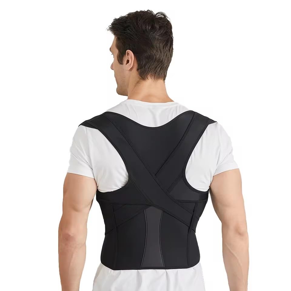 Adjustable Back Shoulder Posture Corrector Belt Clavicle Spine Support Reshape Your Body Home Office Sport Upper Neck Brace