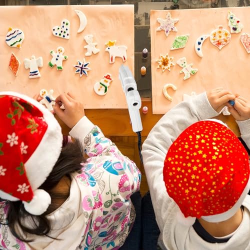 SHJADE Mini Hot Glue Gun Kit with 30 Glue Sticks - Fast Preheating Hot Melt Gun, High Temp for School Crafts DIY Arts and Quick Home Repairs(White) - Image 8