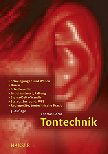 Tontechnik: Schwingungen und Wellen, Hören, Schallwandler, Impulsantwort, Faltung, Sigma-Delta-Wand Tontechnik: Schwingungen und Wellen, Hören, Schallwandler, Impulsantwort, Faltung, Sigma-Delta-Wand