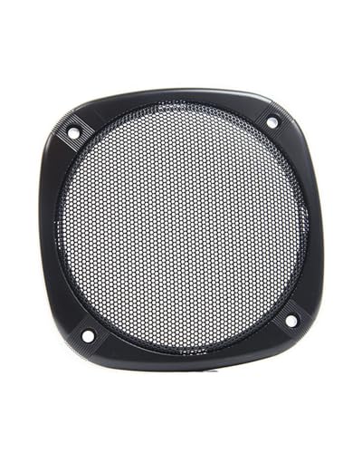 Anello Protettivo Decorativo Griglia Per Altoparlante Quadrato Da Pollici Per Audio Per Auto Accessori AudioH5-5 pollici nero