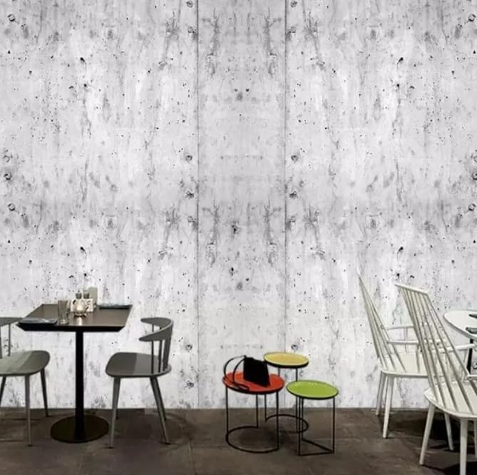 Papier peint 3D photo murales industriel en ciment 250x175 cm