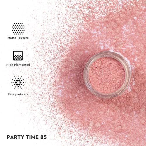 Image of C2P Pro Eyeshadow Pigment for Eye Makeup | Highly Pigmented Loose Metallic Glitter Powder | Long-Lasting & Blendable Shimmer Eyeshadow (Mid Night 10, 2g) for Women & Girls