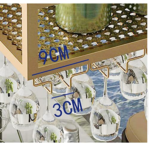 Supports de rangement suspendus pour verres à vin pour gagner de la place - 8