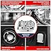 ADCARLIGHTS Headlight Assembly for 2005-2010 Chrysler 300 Trims Only 4-Dr Compatible with 2005 2006 2007 2008 2009 2010 Headlamp with Chrome Housing Clear Reflector（Not fit 300C，Not fit Hid）