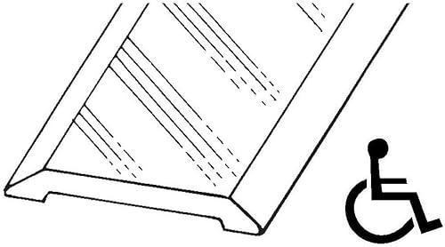 Miniatura 3 de Randall A-70-M - Umbral plano de aluminio de 0.250in de ancho, fabricado en Estados Unidos