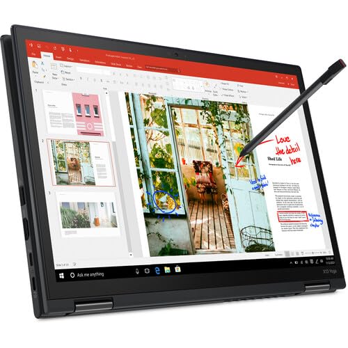 Image of Lenovo ThinkPad X13 Yoga Gen 2 2-in-1 Laptop Computer, 13.3 inch FHD Touchscreen Laptop, Quad-Core i5-1145G7, 16GB DDR4, 512GB SSD, Backlit Keyboard, HDMI, Windows 11 Pro (Renewed)
