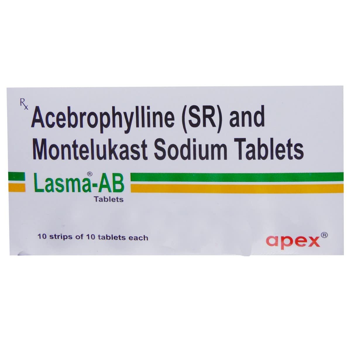 LASMA-AB - Pack of 10 Tablets