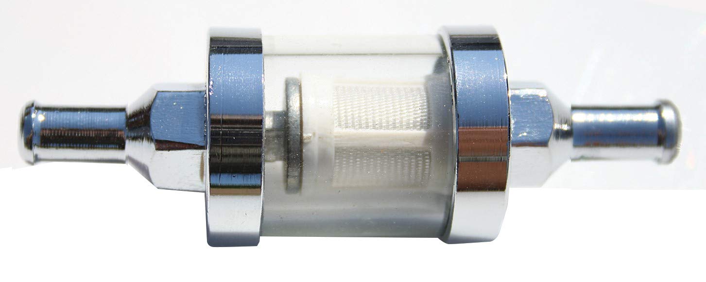 V-factor Universal In-line Fuel Filter For 1/4", 5/16" & 3/8" Fuel Line - Foto 5