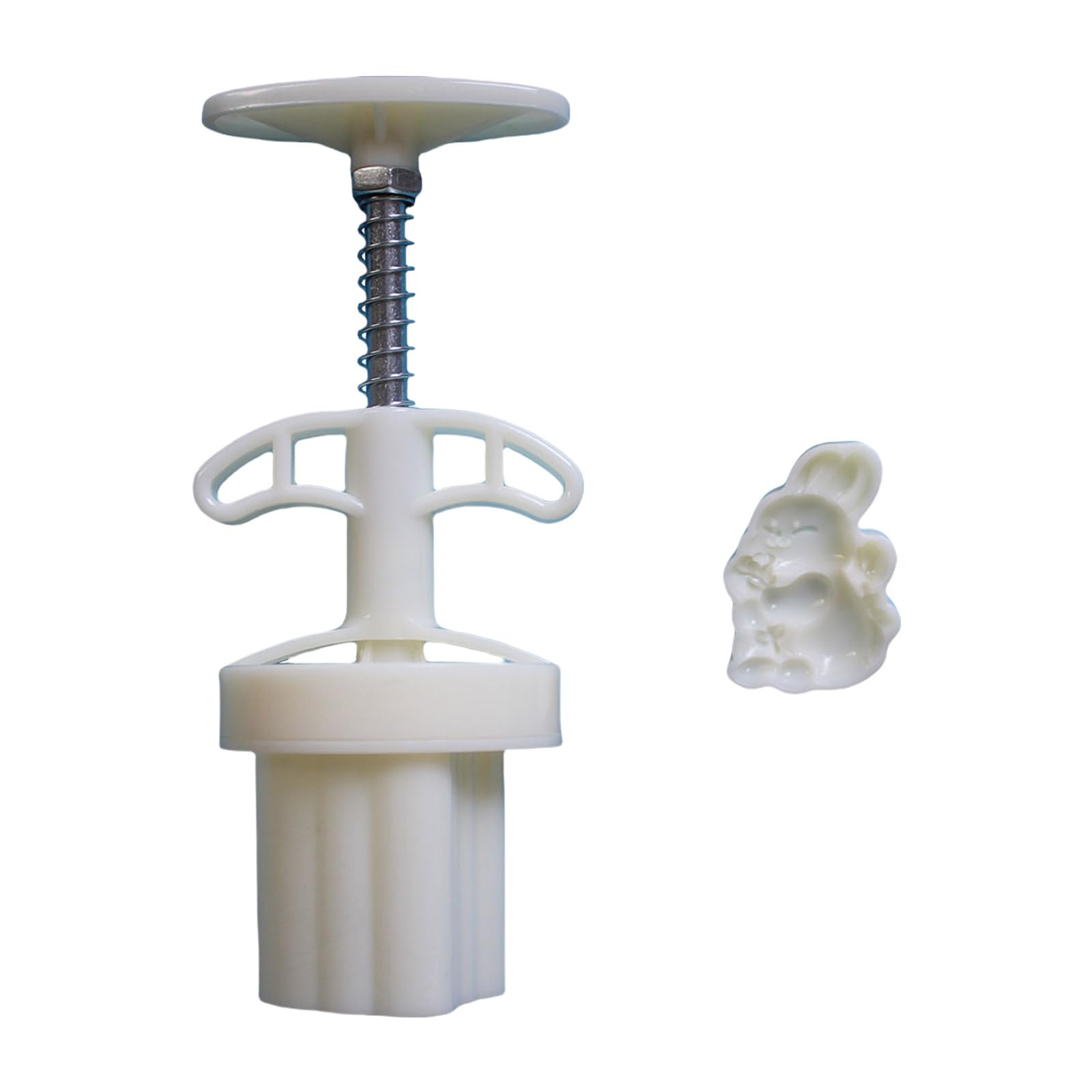 Jazuaiao Dessert Molds Rose Rabbits Shape Cake Molding Cake Pressing Molds ABS Texture Present for Professional Baking People Baking