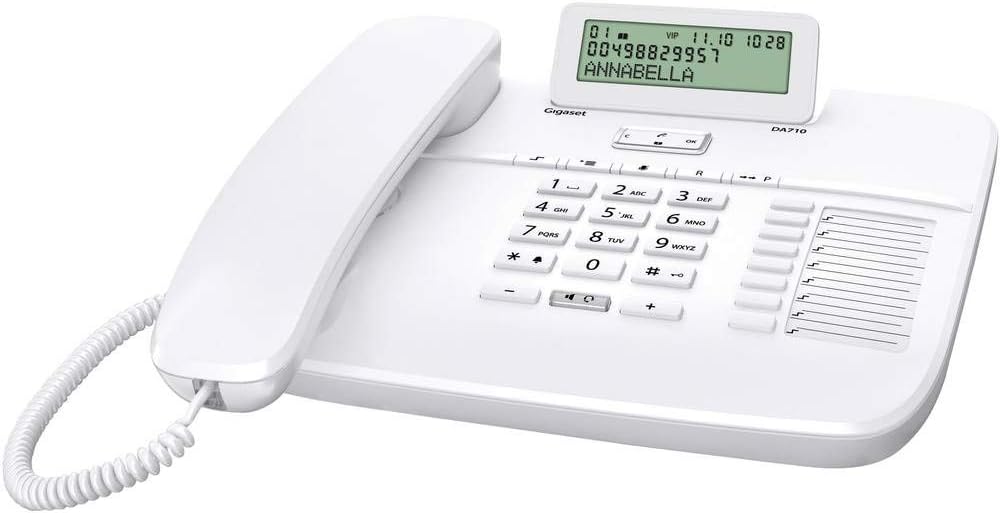 Gigaset DA710 Corded Telephone - White