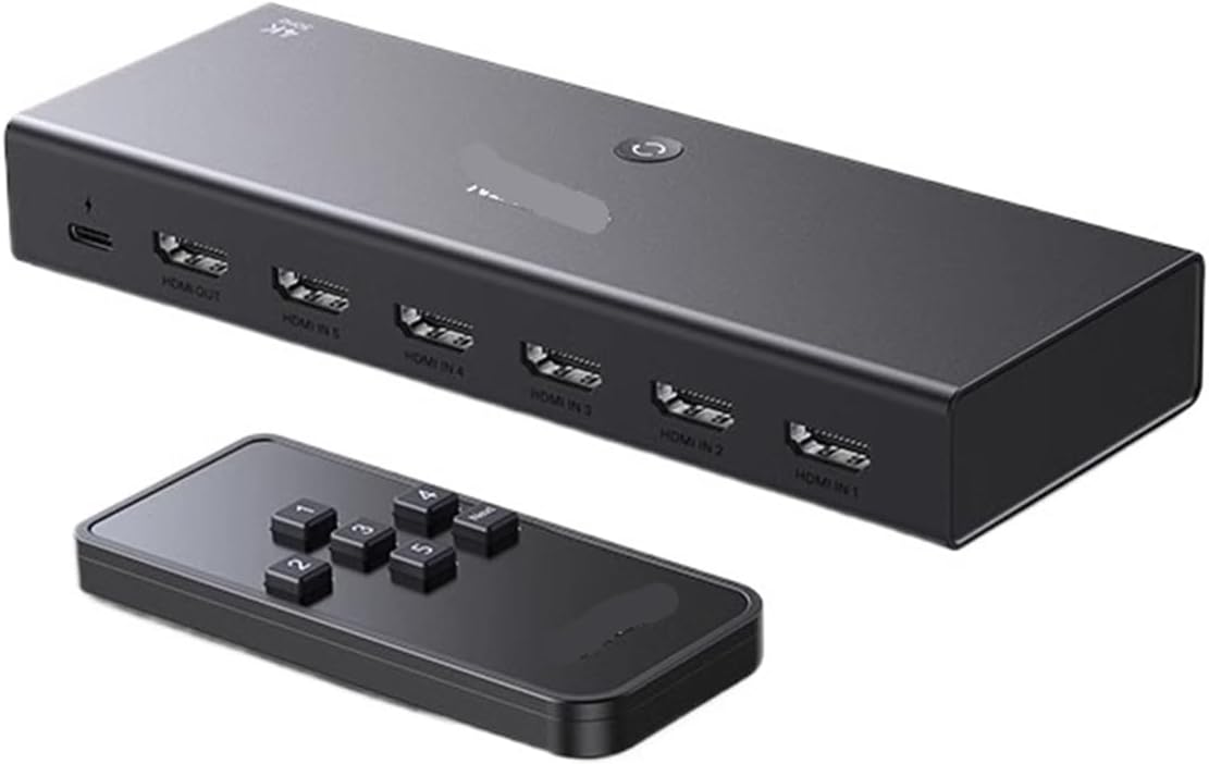 Hdmi Switch Five/Three in and one Out 4k HD line Laptop Set-top Box Screen 5/3 Cut 1 (Color : HDMI3 in 1 Out 1.4 Version 4k30hz)