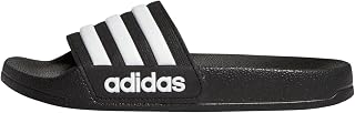 adidas Kids' Adilette Shower Slides - Quick-Drying Cloudfoam Comfort for Post-Swim Feet