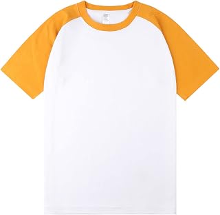 HOUXIANDOU Men'S Classic T-Shirt, Classic Crew T-Shirt, Heavyweight Cotton Short Sleeve, Soft and Fit Mens T-Shirt