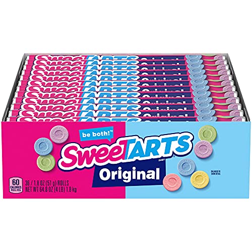 Sweetarts Original Candy, 1.8 Ounce Roll (Pack Of 36) #TOP2