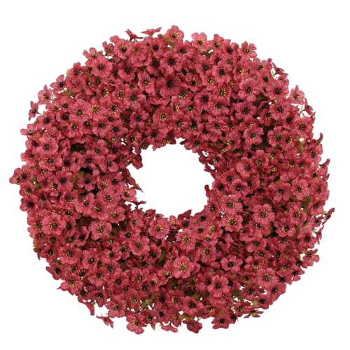 Amazon – THE BLOOM TIMES 20–24-Inch Artificial Wreath - $14.49– - image 1