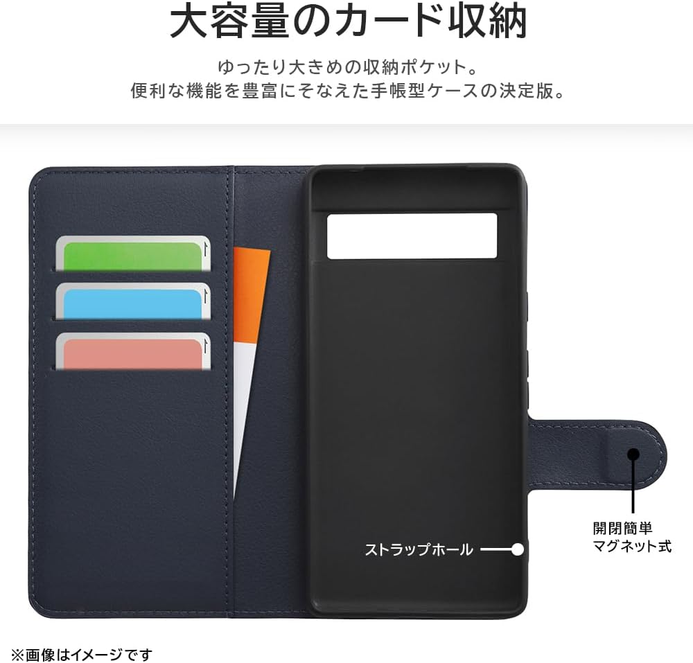 Inglem Google Pixel 7a Case/Miffy/Notebook Type Thin Lightweight Leather Card Storage Abundant Magnetic Flip Stand Function Simple/Miffy Tekku