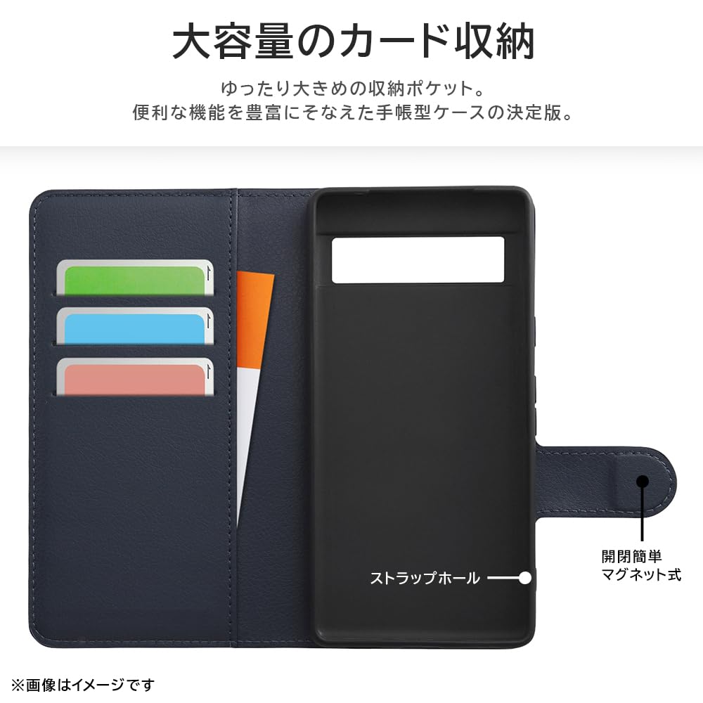 【在庫処分】スタンド機能 シンプル マグネットフリップ カード収納豊富 レザー / 軽量 薄型 ケース/ミッフィー/手帳型 7a ミッフィー_てくてく Pixel Google イングレム : 薄型 シンプル 日本版 KW-LINK スリープ機能対応
