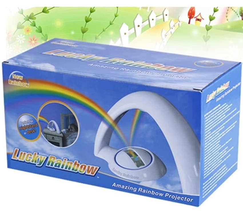 Luces LED de arco iris: fuente de alimentación USB, proyector de arco iris, luz nocturna para dormitorio y regalo de niños 7
