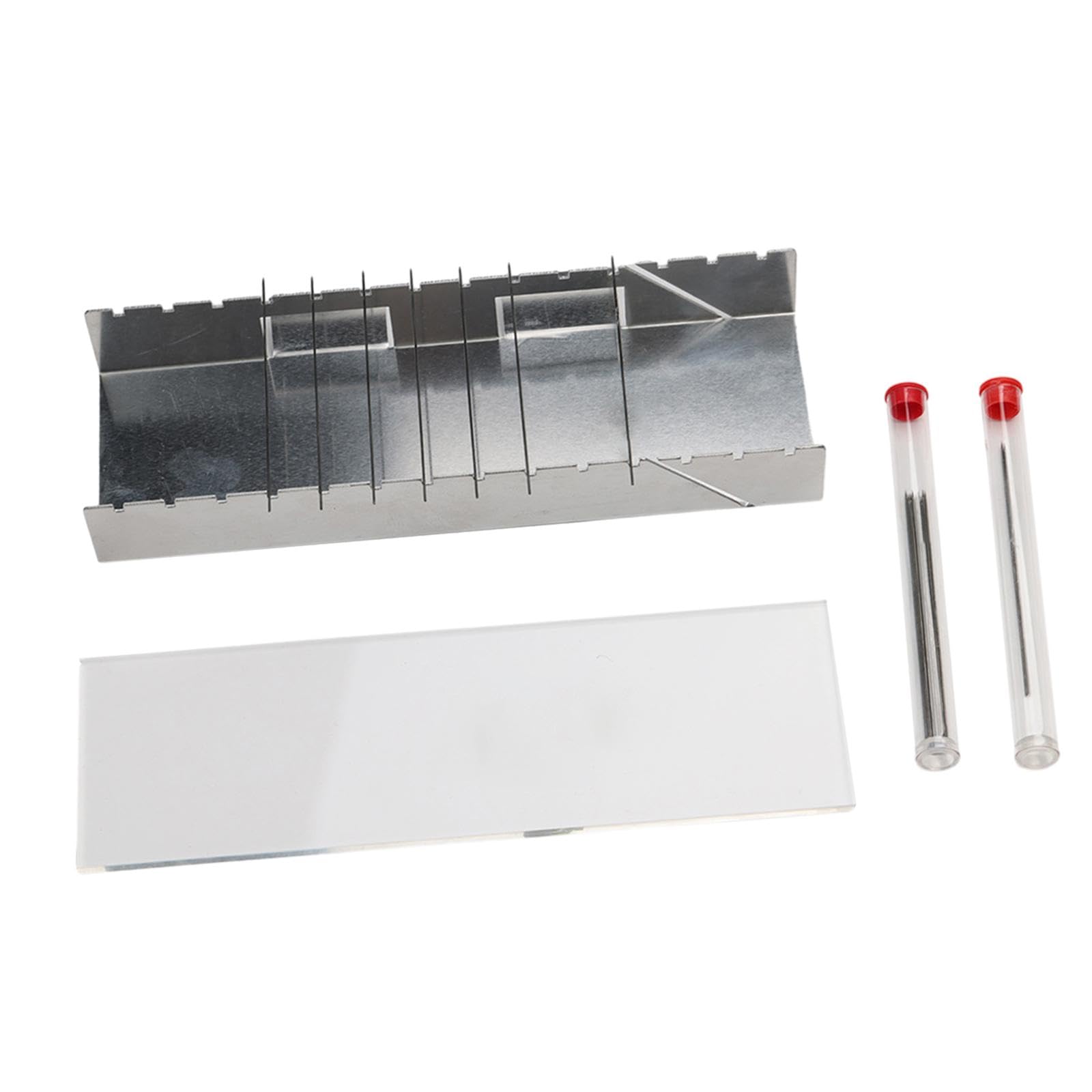 Juego de 5 soportes acrílicos para hornear con cuentas, soporte de aluminio, herramientas de arcilla polimérica