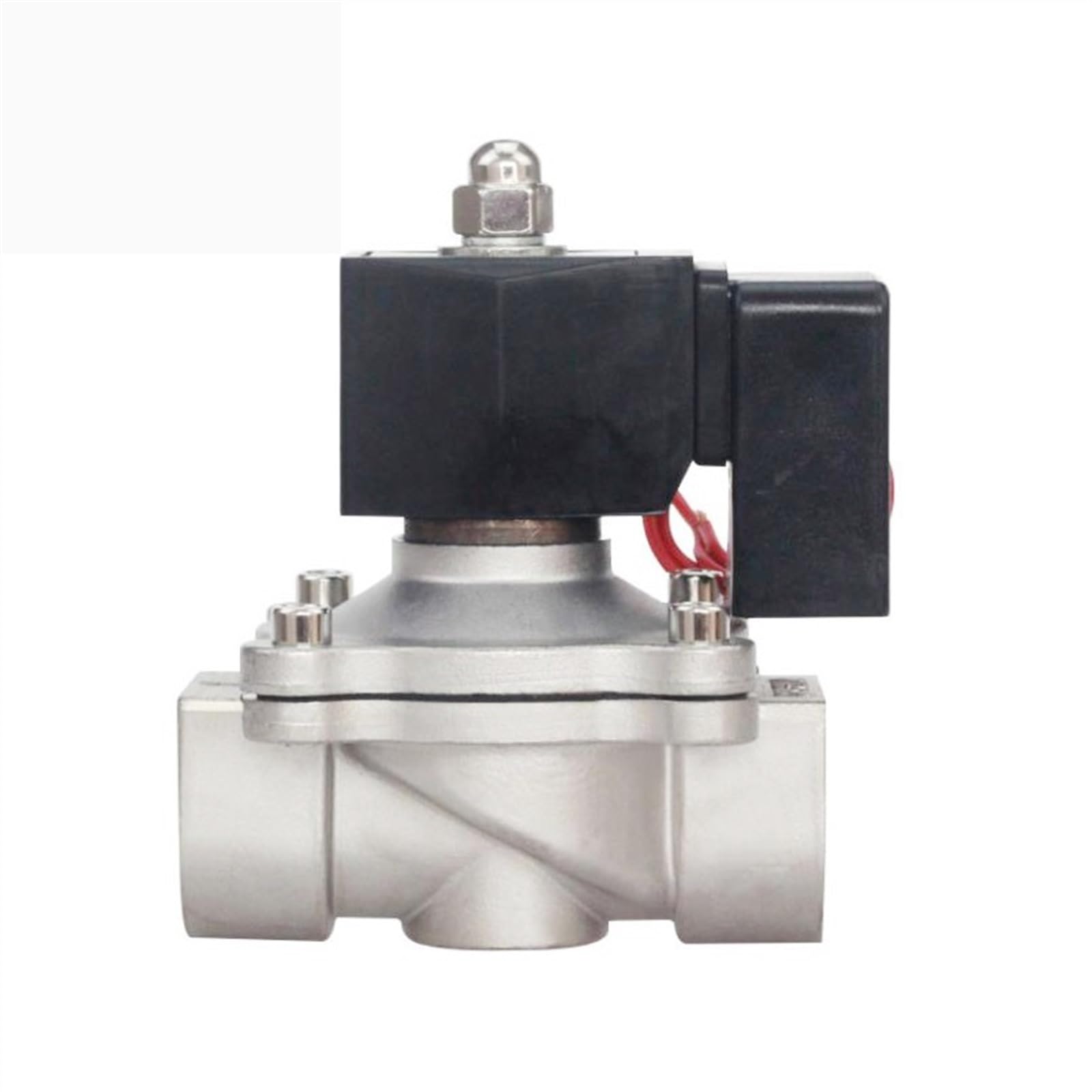 IPNDKBFL Normally Closed 1.5inch Solenoid Valve DN40 110v AC24v Stainless Steel 1Pcs(Npt-24vac,2W-40B EPDM)