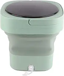Máquina de Lavar Portátil, Máquina de Lavar 6.5L Dobrável, Arruela Pequena para Roupas de bebê, Roupas íntimas, Mini Lavadora para Apartamento, Lavanderia para Viagens Em