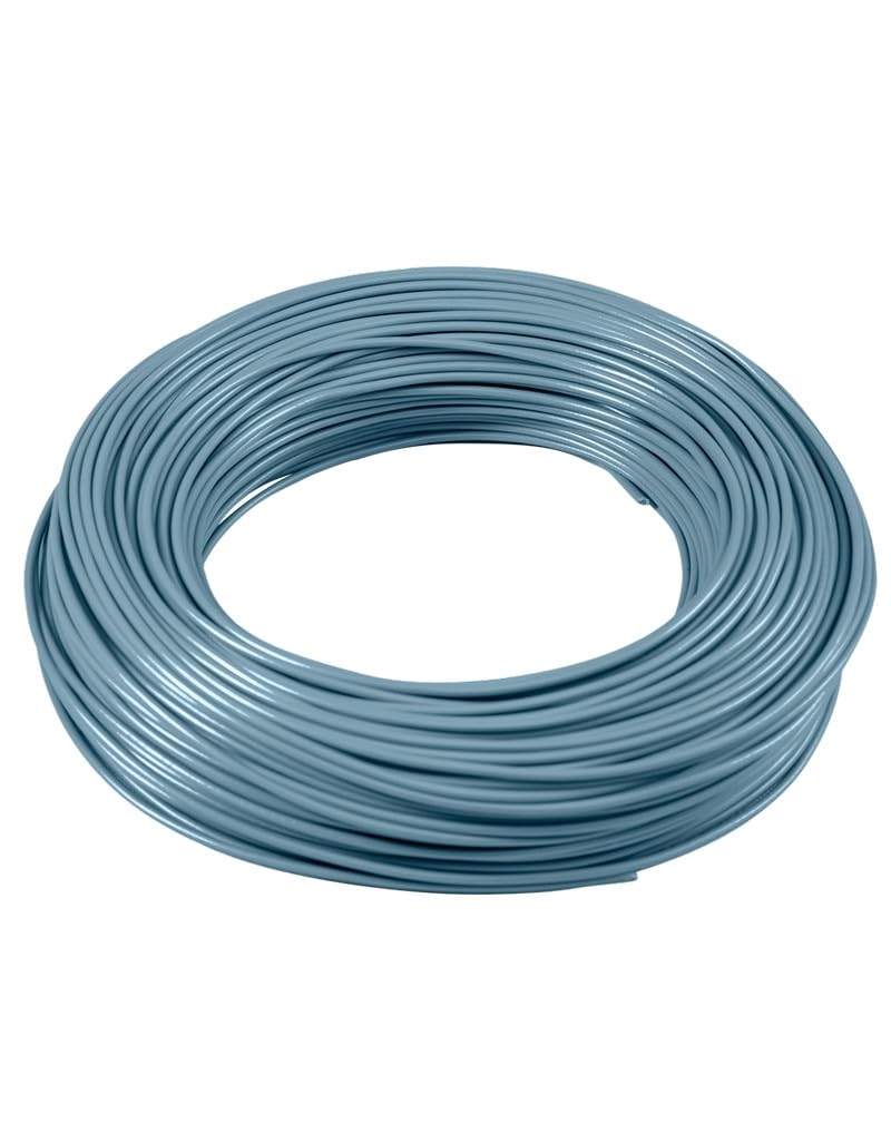Cavo Icel FS17, Matassa Metri, Filo Elettrico Unipolare Isolante, Impianti Elettrici, Case, Imprese Edili (Grigio, 1 x 4 mm)