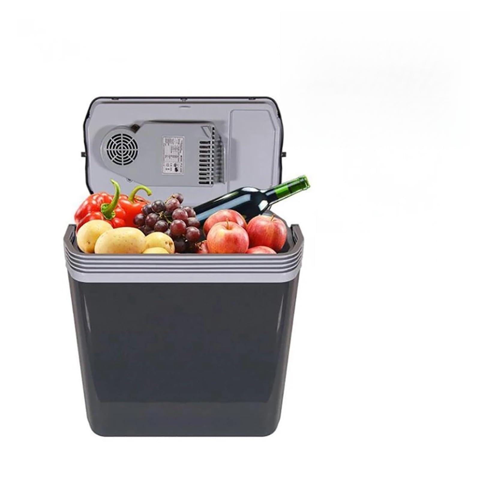 Refrigerador portátil de 25 l, 12 V, 240 V, Opcional, for Coche o Uso doméstico. Conserva Alimentos Frescos. Refrigerador Esencial for el Verano.(For cars12V)