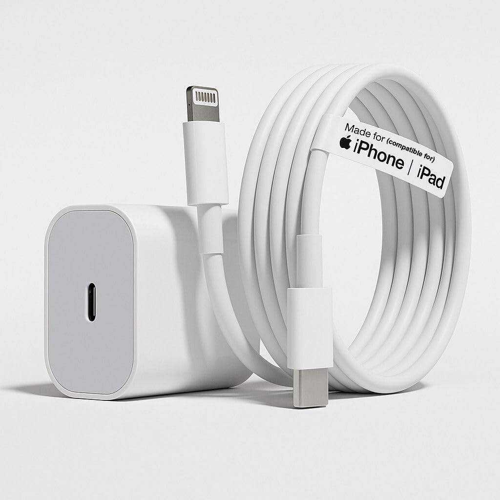 SB 20W USB-C Fast Charger for iPhone, Power Delivery Wall Adapter, Type-C PD Charging Adapter Compatible with iPhone 14, 13, 12, 11, XR, iPad & AirPods-picture-11