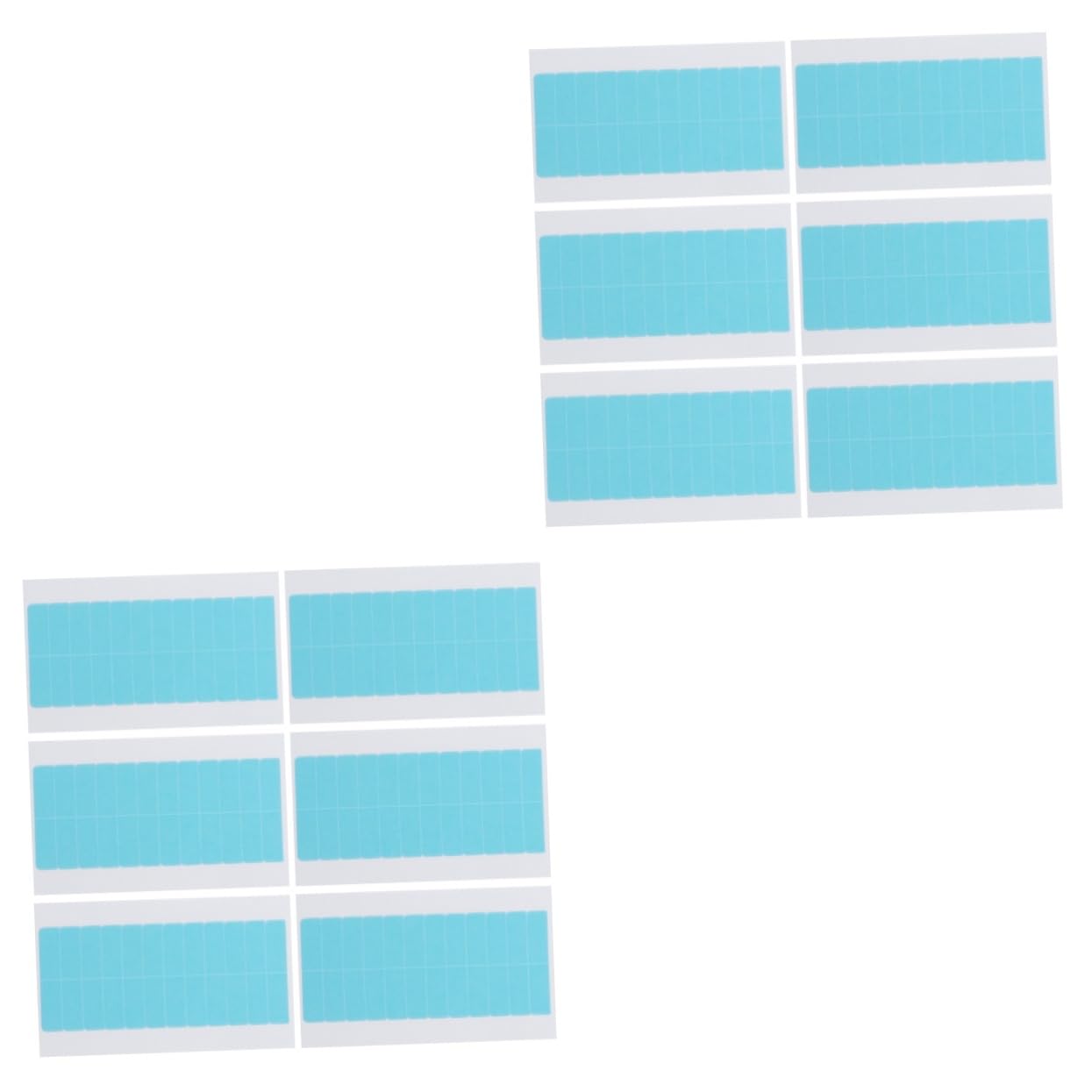 Healeved Sets Hair Extension Tape Tabs Strong Hold Flexible Natural Finish Hair Extension Supplies Sheets