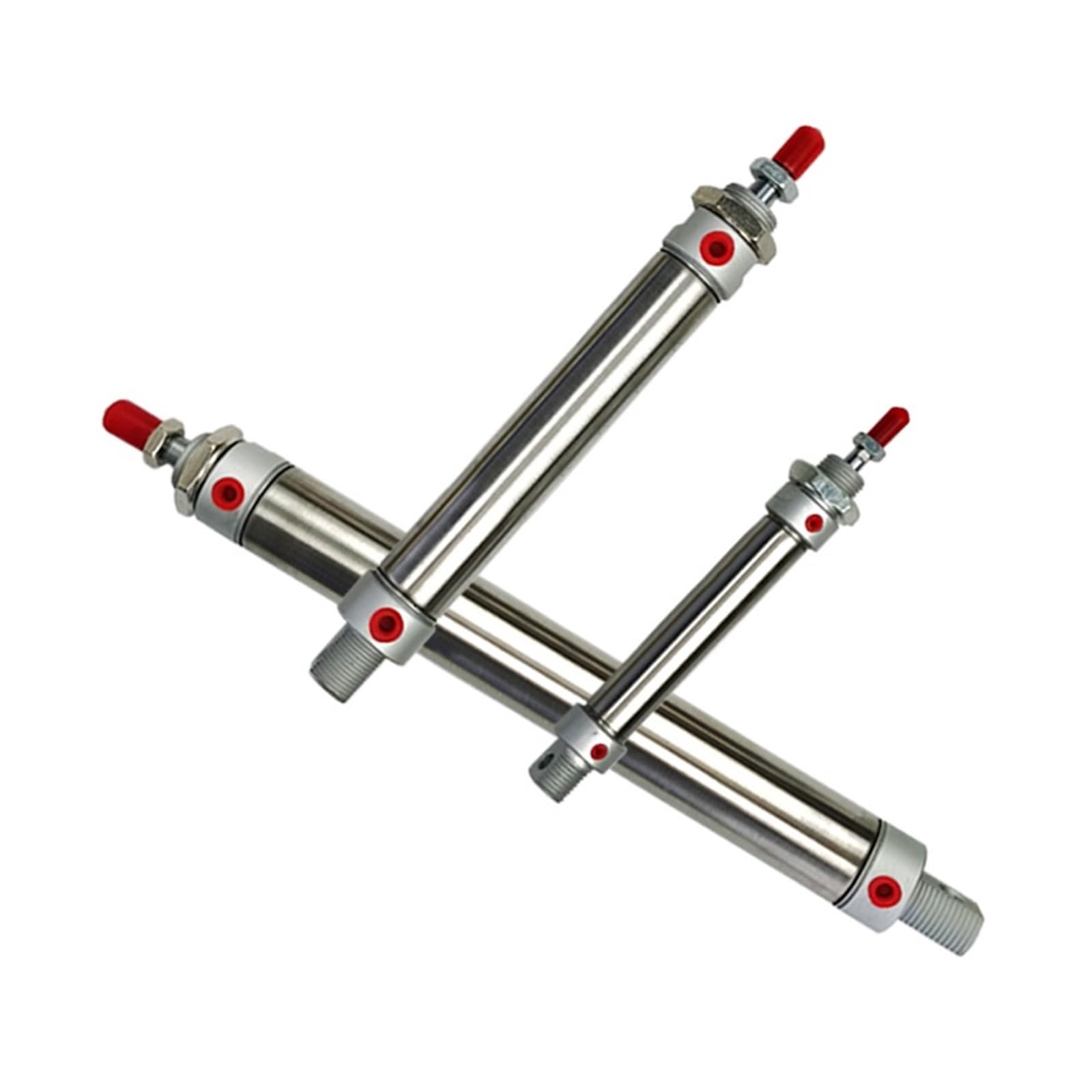 MA Doppeltwirkender SS-Pneumatikzylinder mit Magnetring | Bohrung 16-40mm,Hub 25-300mm,1,0MPa Luftdruck,Automatisierung,Industrieaktor(75mm Stroke,32mm Bore)