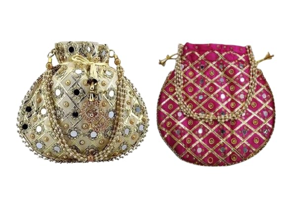 Potli Handbags For Women | Potli Bags For Ladies For Wedding | Potli Bags For Women | Wedding Bags For Woman | Batwa Potlis Hand Bag | Designer Potli Bag For Ladies For Marriage-picture-27