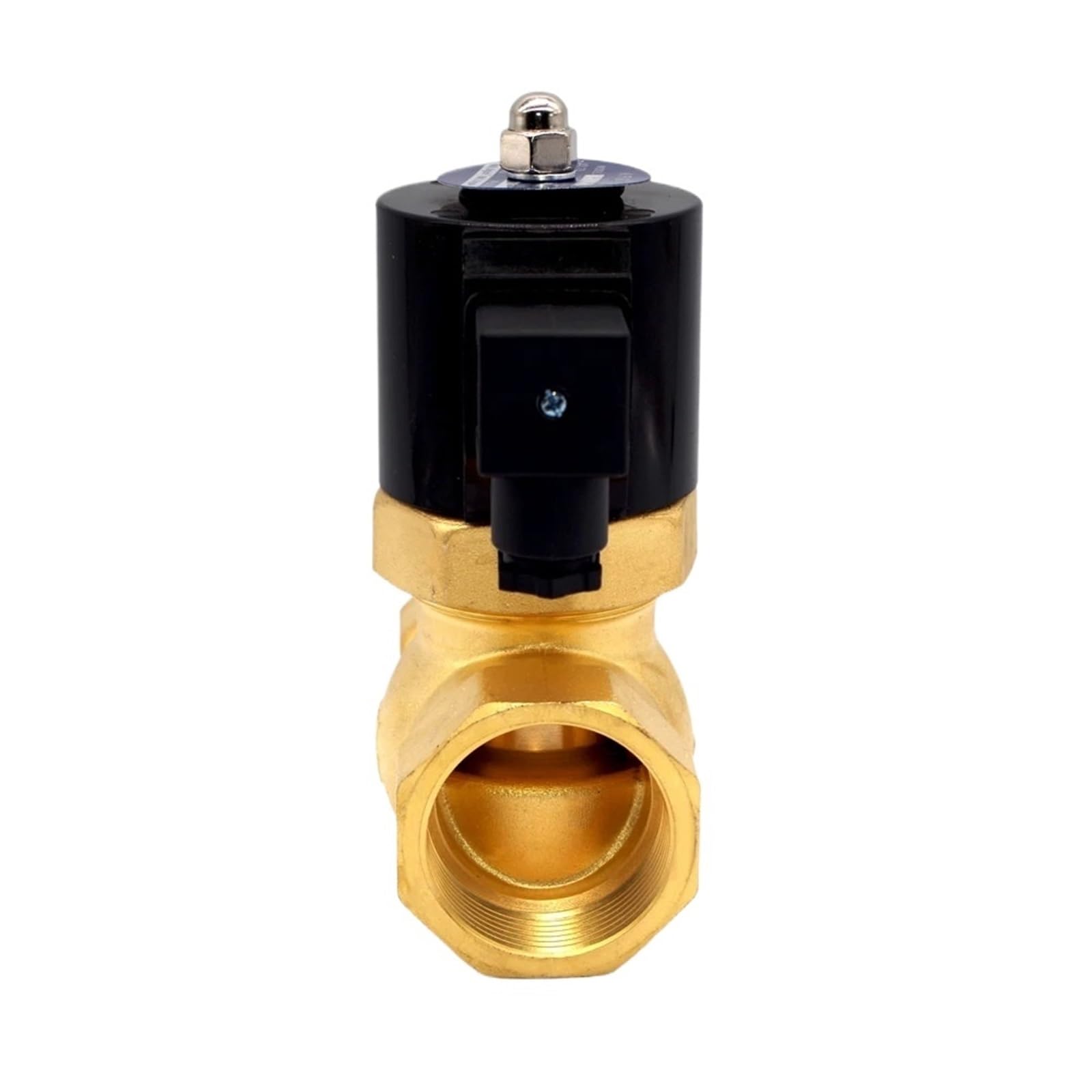 HKYPCOKVK Solenoid Valve G2 DN50 2-Way NC Brass Steam Hi-Temp Electric 16bar(Bsp-24vac)