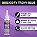 Aleene's Tacky 5-Piece Trial Pack, All Purpose Glue for Crafts and DIY Projects, Includes Original Tacky Glue, Clear Gel, Quick Dry, and Fast Grab Adhesive, .66 fl oz 5-Pack