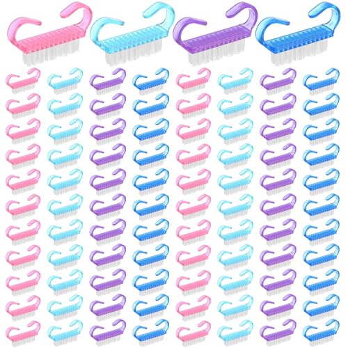 Nettoyer les orteils facilement grâce au grand lot de brosses à ongles ergonomiques