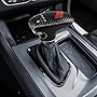 LEXLEY Leather Gear Shift Knob Cover for Dodge 2015-2023 Charger Challenger,2016-2023 Durango-Carbon Fiber