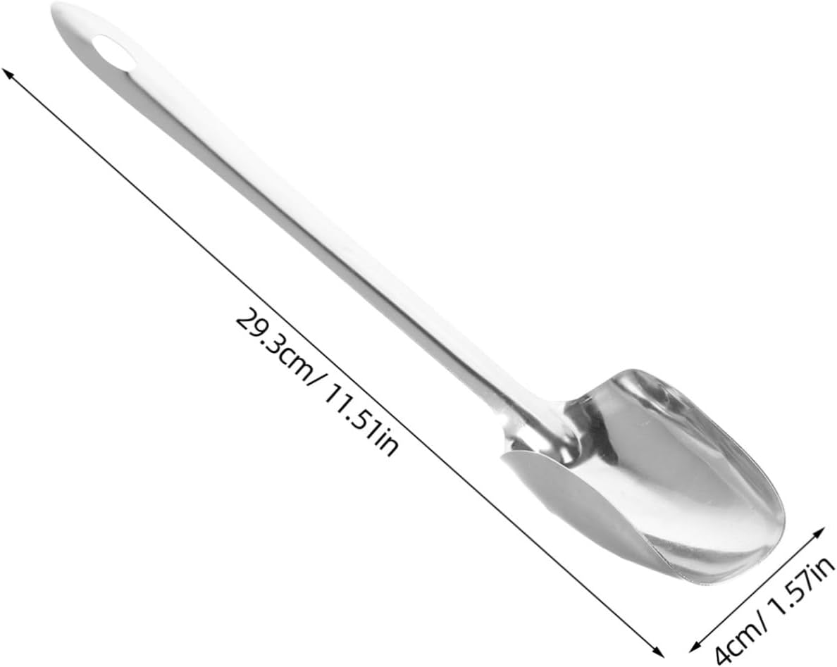 Stainless Steel Marshmallow Sugar Scoop Convenient Food Accessory for Cotton Candy Machines Easy to Use Sugar Spoon for Home and Commercial Use