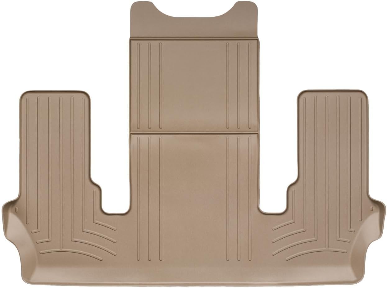 WeatherTech Custom Fit FloorLiners for Toyota Sequoia, Sequoia, Sequoia - 3rd Row (440935), Black