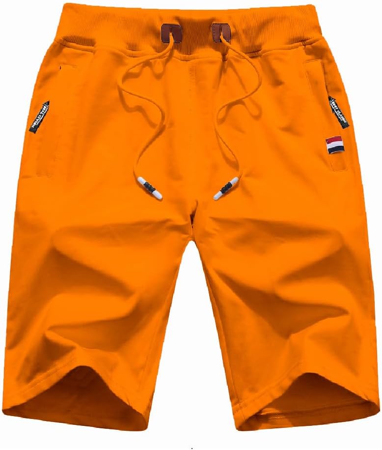 MO GOOD Mens Casual Shorts Workout Fashion Comfy Camo Shorts Breathable Big and Tall Shorts