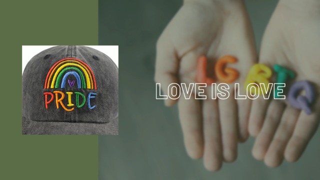 Gorra de béisbol bordada Pride Rainbow para hombre y mujer miniatura 7