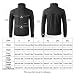 KUTOOK Chaqueta Softshell Hombre Deportiva Invierno Ropa Cortavientos Transpirar Impermeable con Forro...